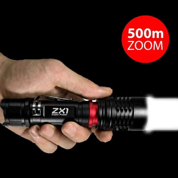 Heider ZX1 Super Power Zoom El Feneri – Heider Türkiye